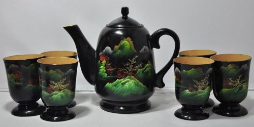 漆器茶具