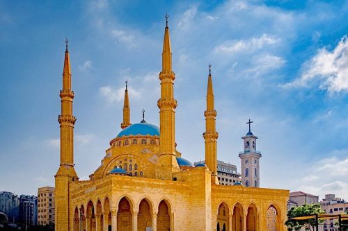 黎巴嫩贝鲁特蓝色清真寺