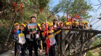 江西灵山景区迎来首批400余人研学旅行团队（图）