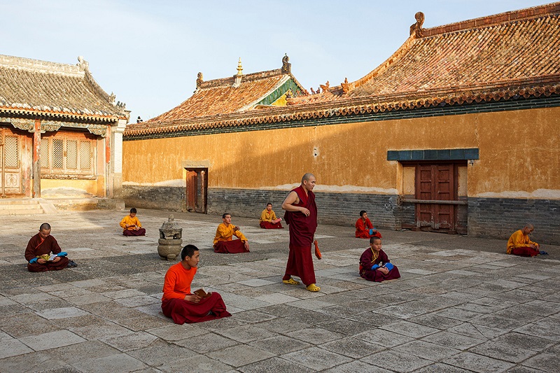 蒙古国佛教高僧和喇嘛们