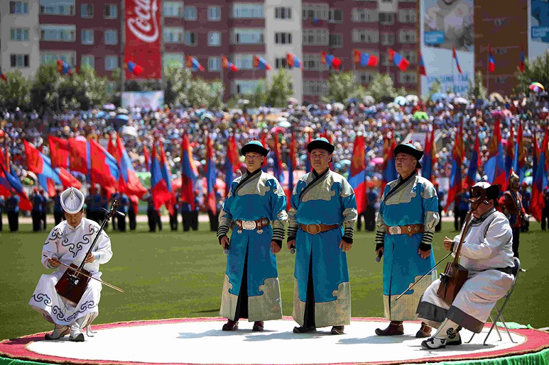 蒙古国那达慕开幕