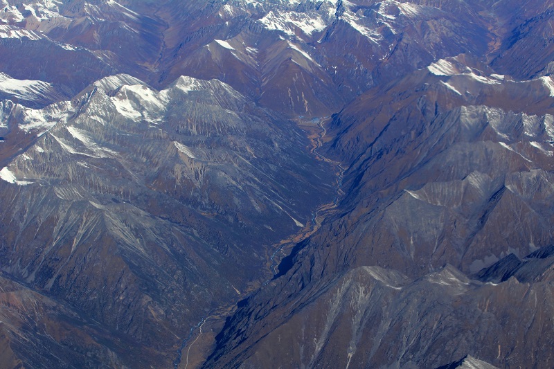 2013.10.10雪域西藏的群山（8），摄影：许文舟