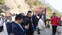 助力旅游复苏发展，中国旅游合作联盟考察团赴江西上饶灵山景区考察