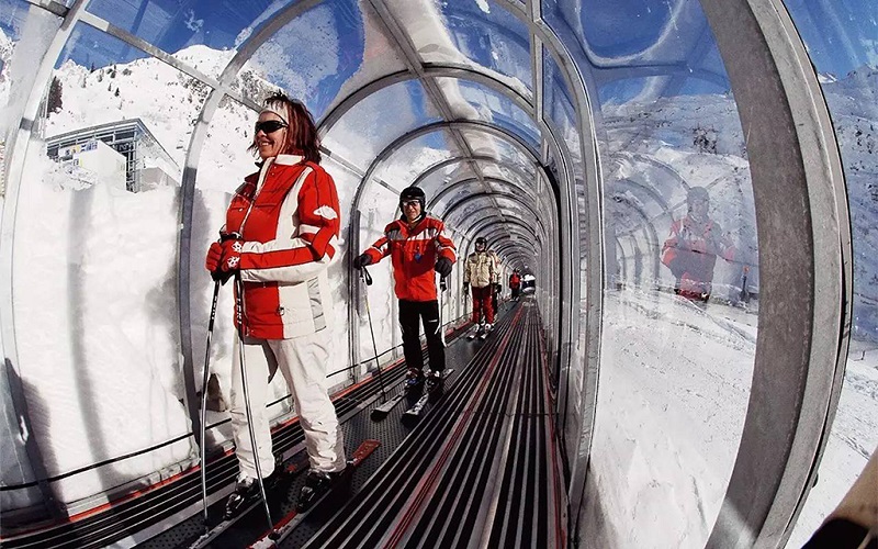 奥茨山谷是是奥地利最负盛名的滑雪度假天堂