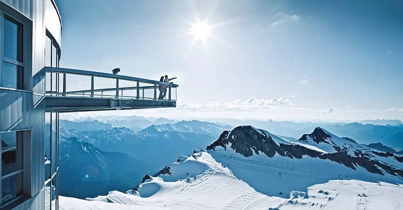 奥地利最适合看雪的地方位于滨湖采尔-卡普伦地区