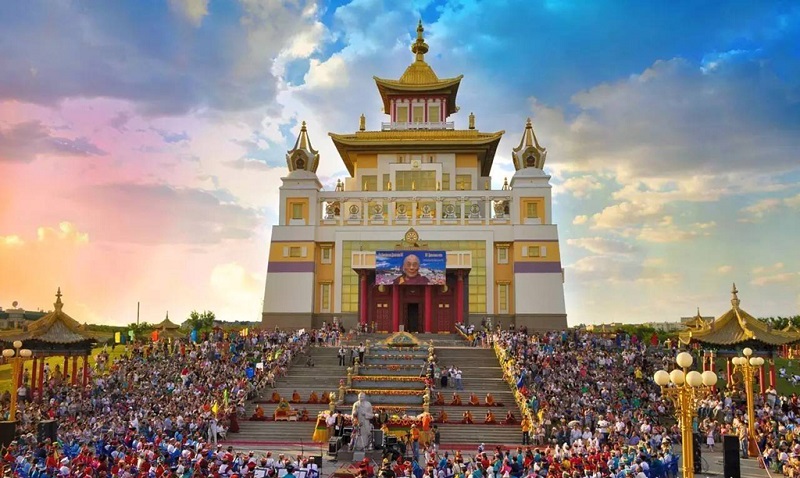 欧洲最大的佛教寺院——释迦摩尼大金寺