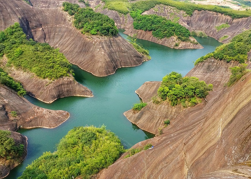 高椅岭地质地貌风光