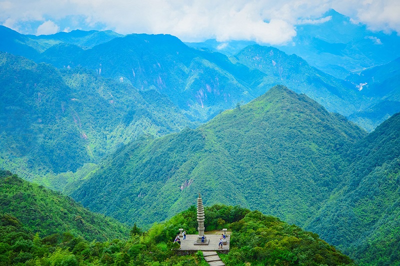 莽山天台山万寿塔