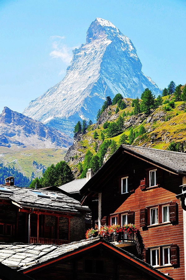 瑞士阿尔卑斯山马特宏峰