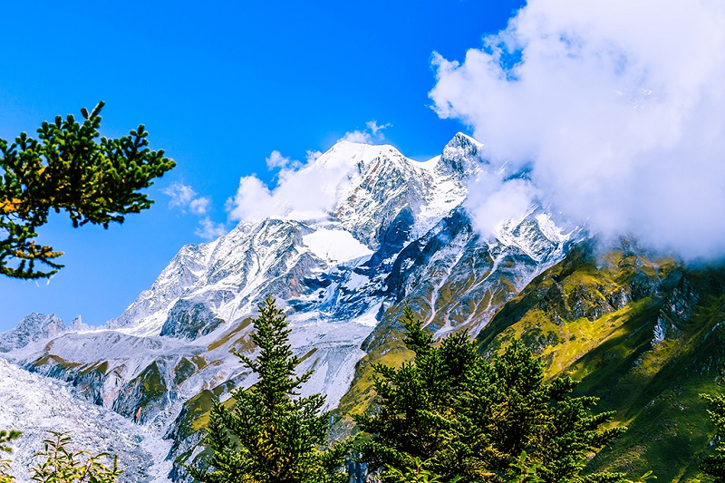 蜀山之王贡嘎山