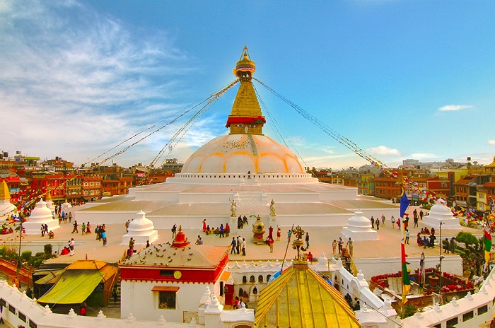 博哈达大佛塔：全世界最大的圆佛塔世界文化遗产之一