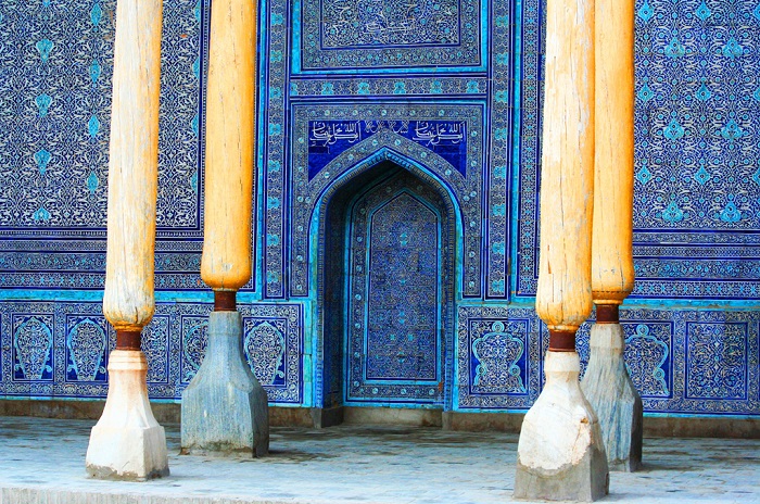 清真寺之门及廊柱