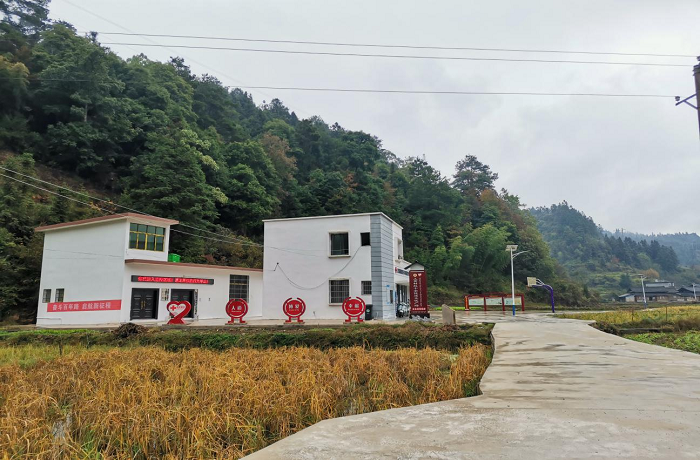 中潮镇上黄村博爱家园项目——红十字服务站和健康文化广场