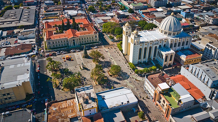 萨尔瓦多大教堂鸟瞰