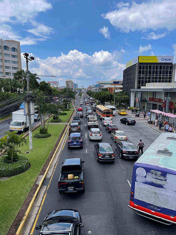 萨尔瓦多首都圣萨尔瓦多街景