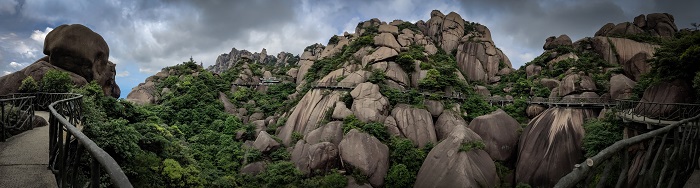 山形起伏如画廊