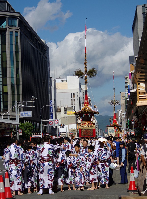 祗园祭现场