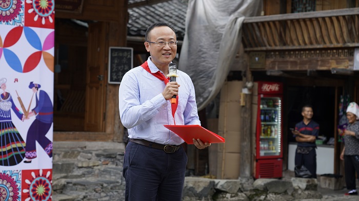 香港中文大学（深圳）经管学院执行副院长、校长讲座教授张博辉讲话