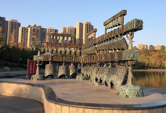 随州文化公园 -编钟雕塑