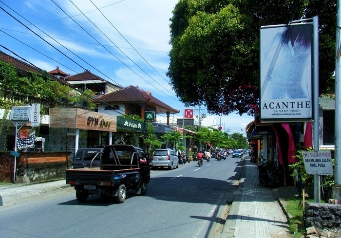 巴厘岛街道