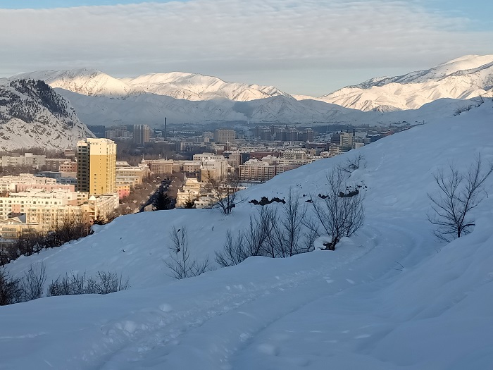这是2022年12月18日在新疆阿勒泰地区阿尔泰山脉拍摄的雪景。 (16)