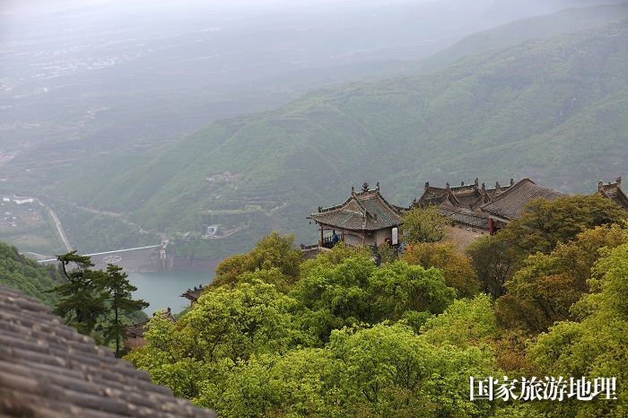 09——5月10日拍摄的甘肃省平凉市崆峒山。