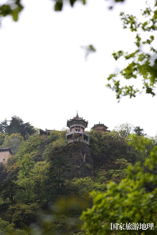 17——5月10日拍摄的甘肃省平凉市崆峒山。